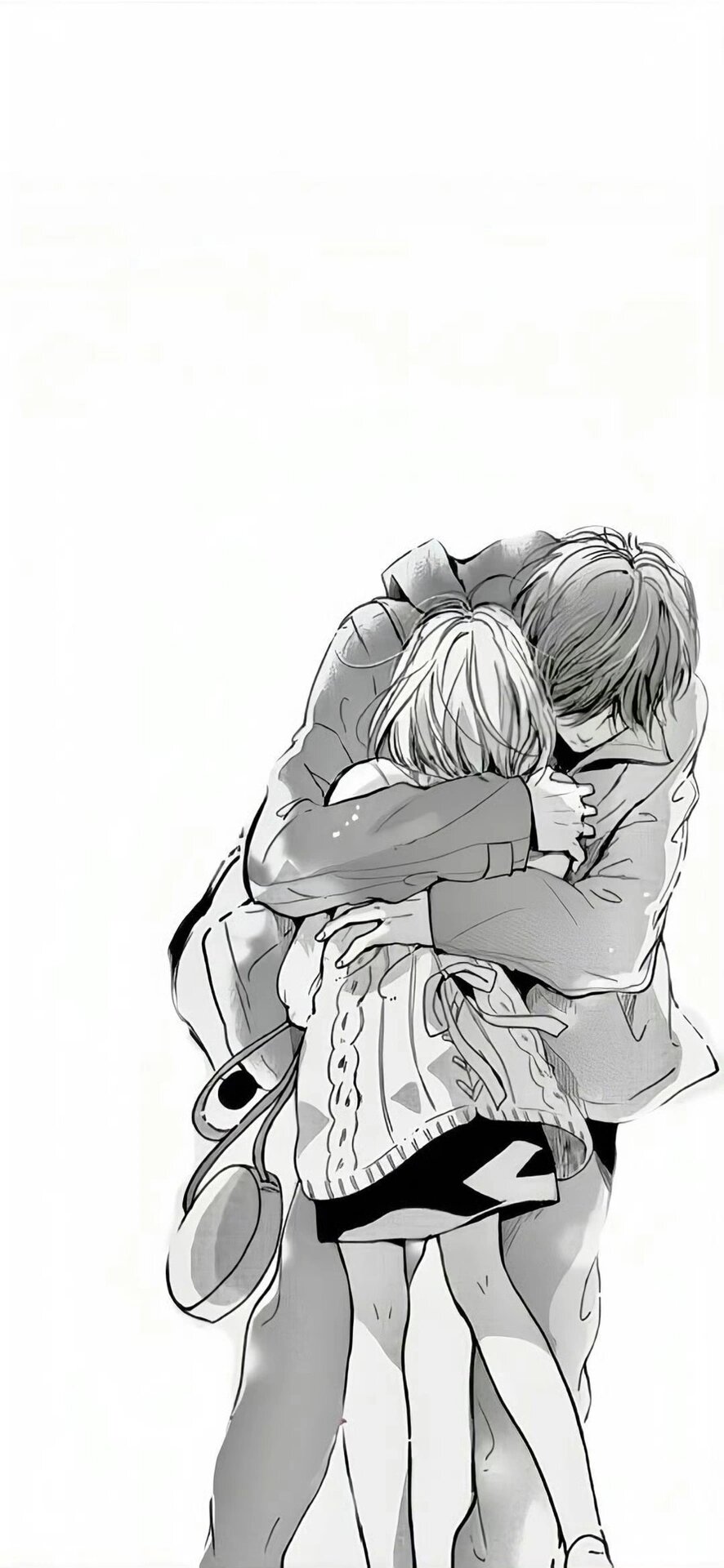 黑白漫画纯爱壁纸12