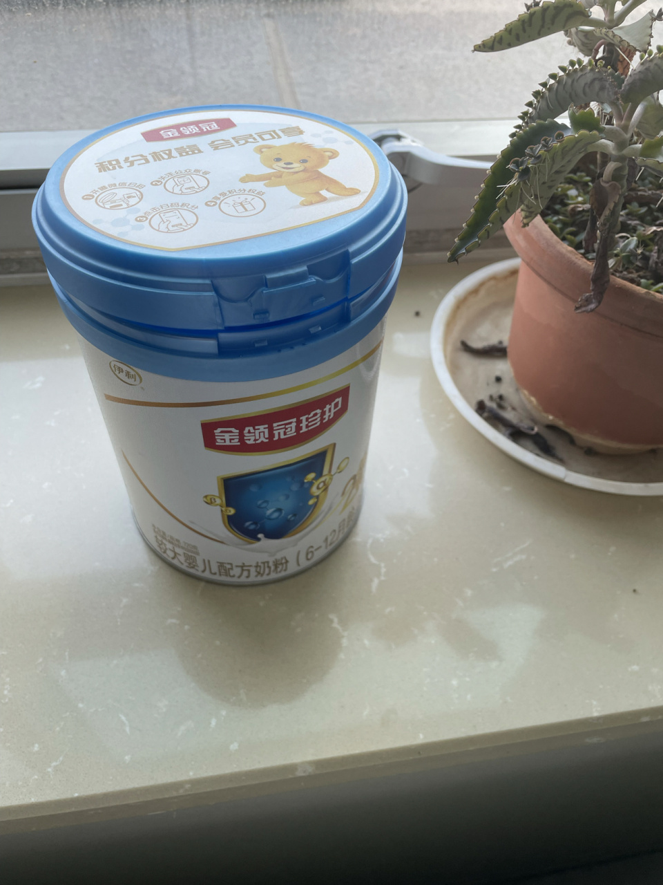 姐妹们,金领冠珍护蓝盖子的只有720克但是却比800克的珍护更贵一些