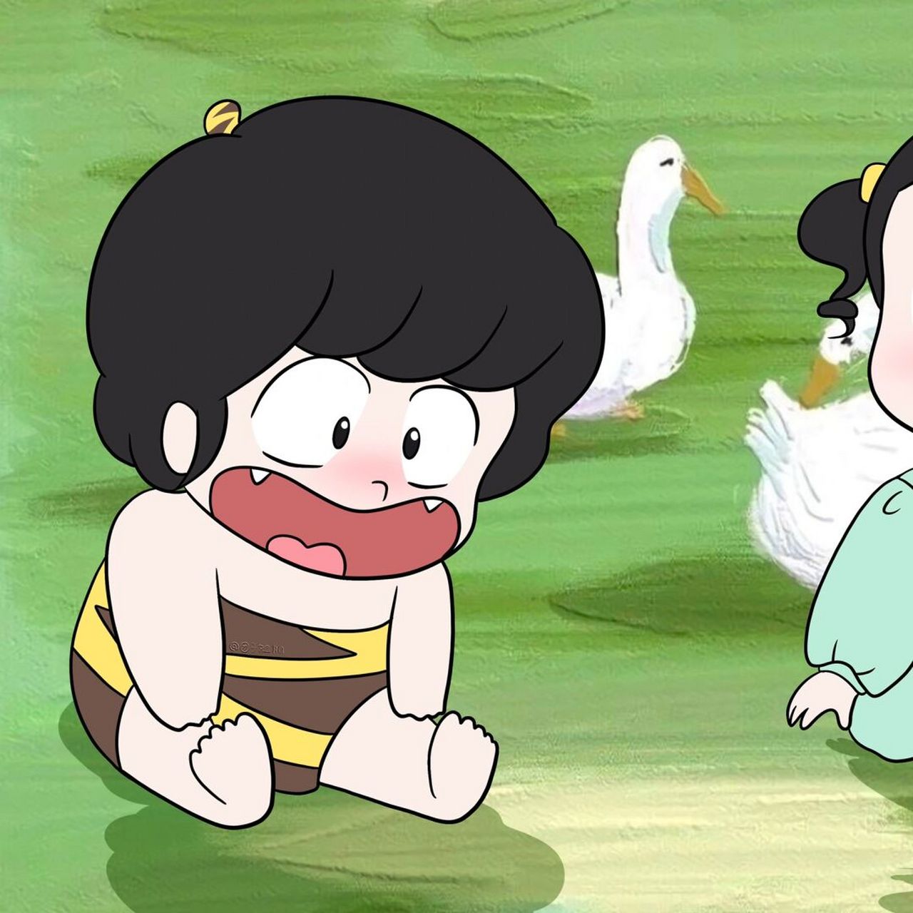 单图来了～ #动漫头像# #情头# #动漫情头# #福星小子# #可爱头像