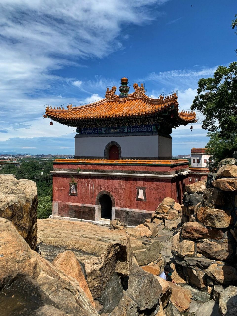 公园超好玩 | 四大部洲在颐和园? 四大部洲在颐和园的后山.