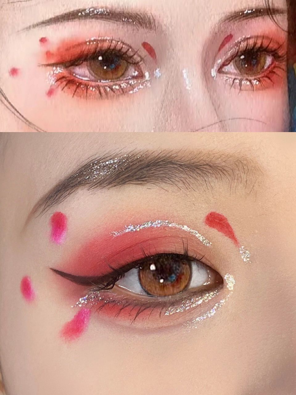 古风插画仿妆 | 女儿国国王 今天画一个古风女儿国国王仿妆~ 说什么