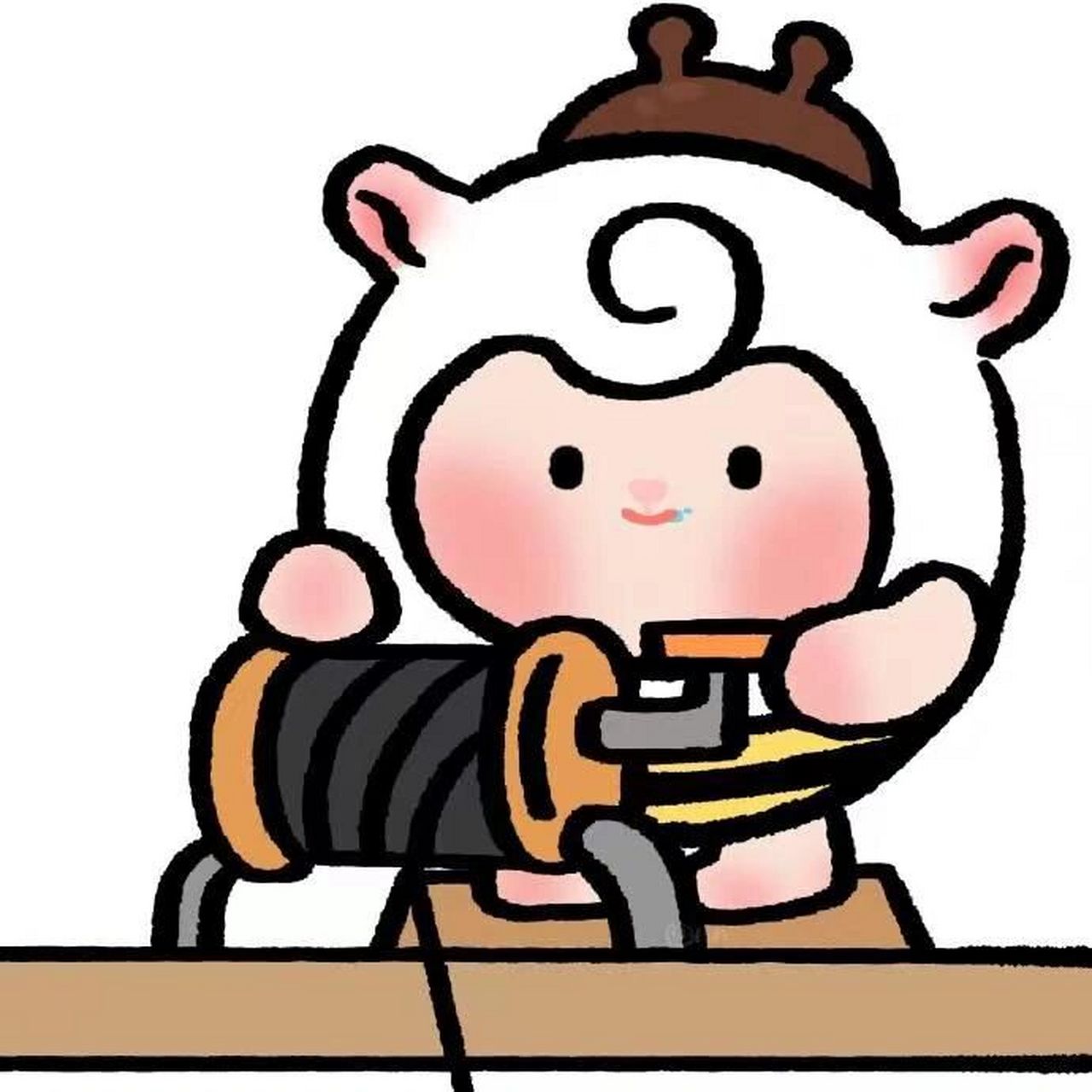 dongdong羊头像来啦 来领取你的专属头像