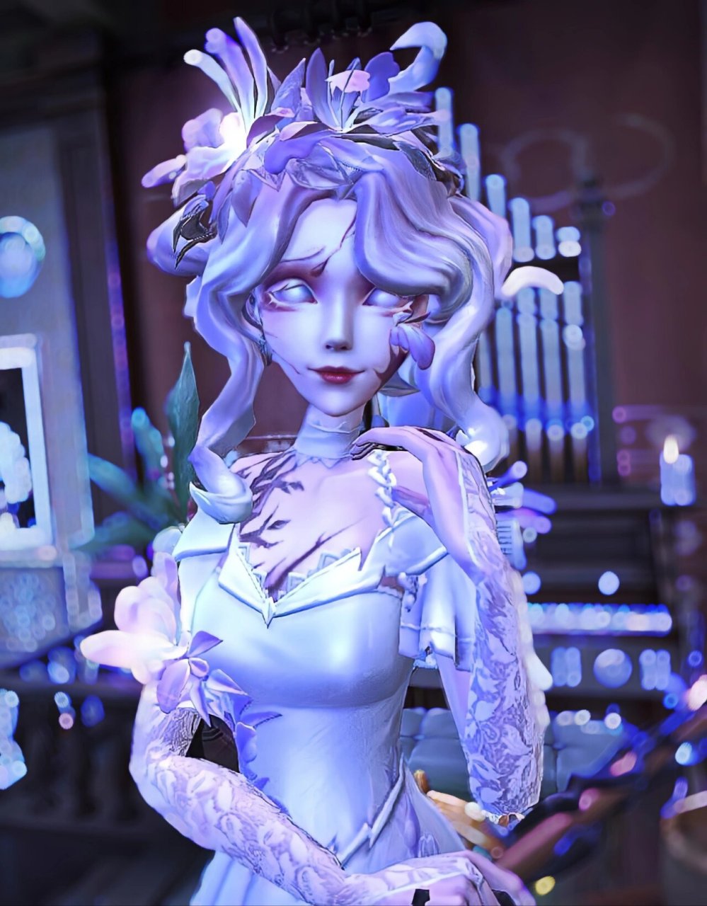 第五人格壁纸 自创渔女高清壁纸～带走吱一声