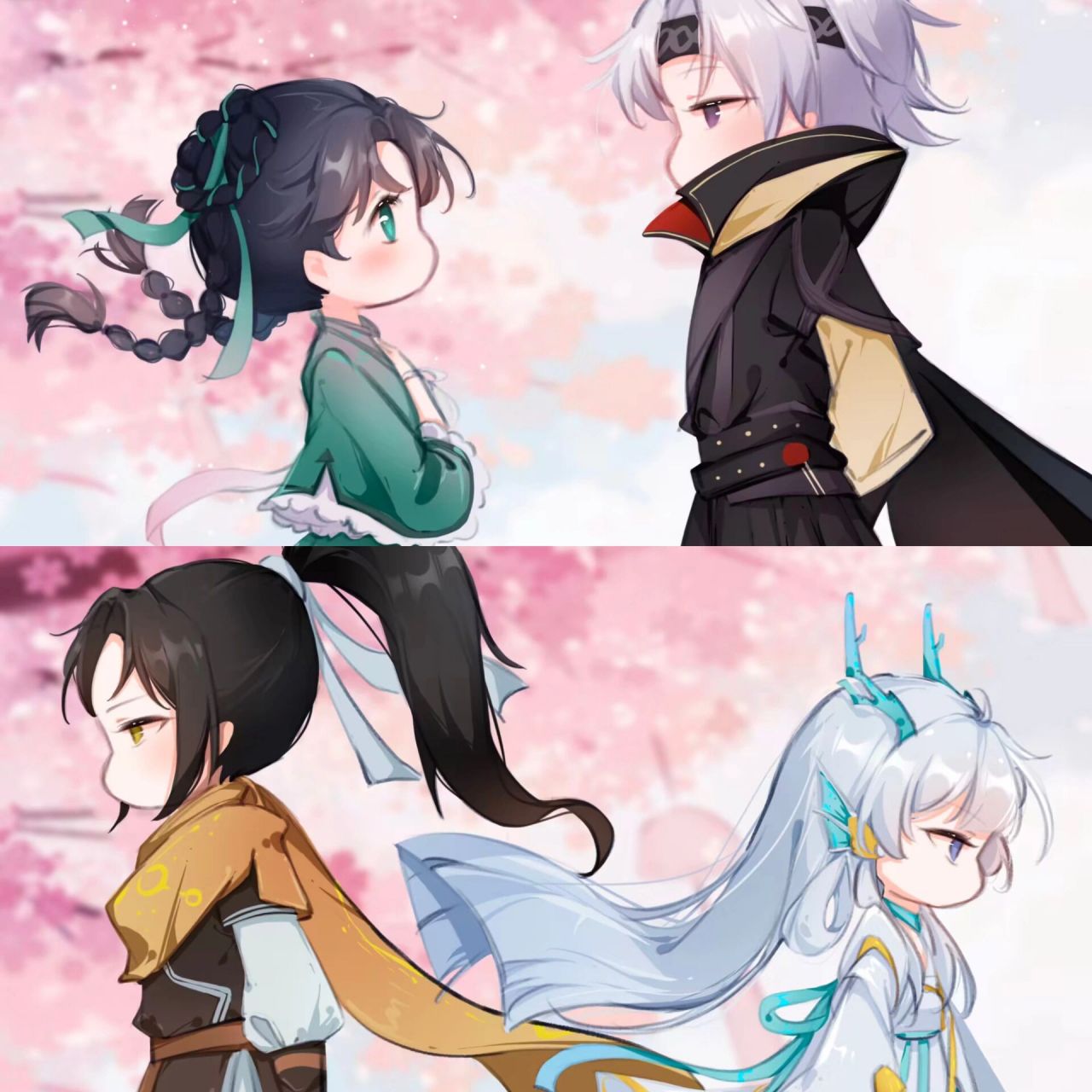 王者|曜&西施 初见只是星辰子,再见已是剑中仙 初见还是江南女,再见已