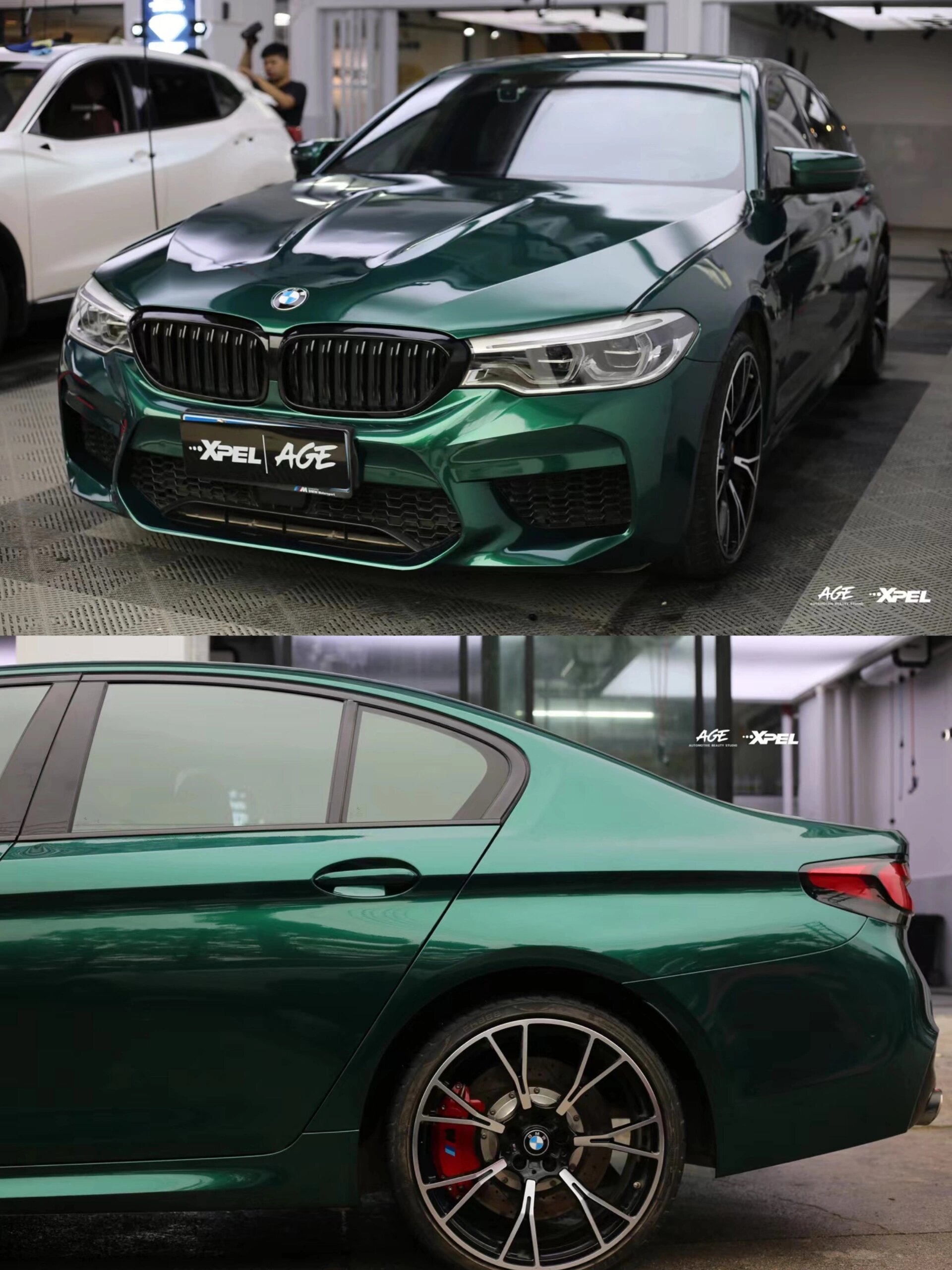 宝马|玛瑙绿|高级复古感靠它就够了 不得不说 这颜色质感真的绝了60