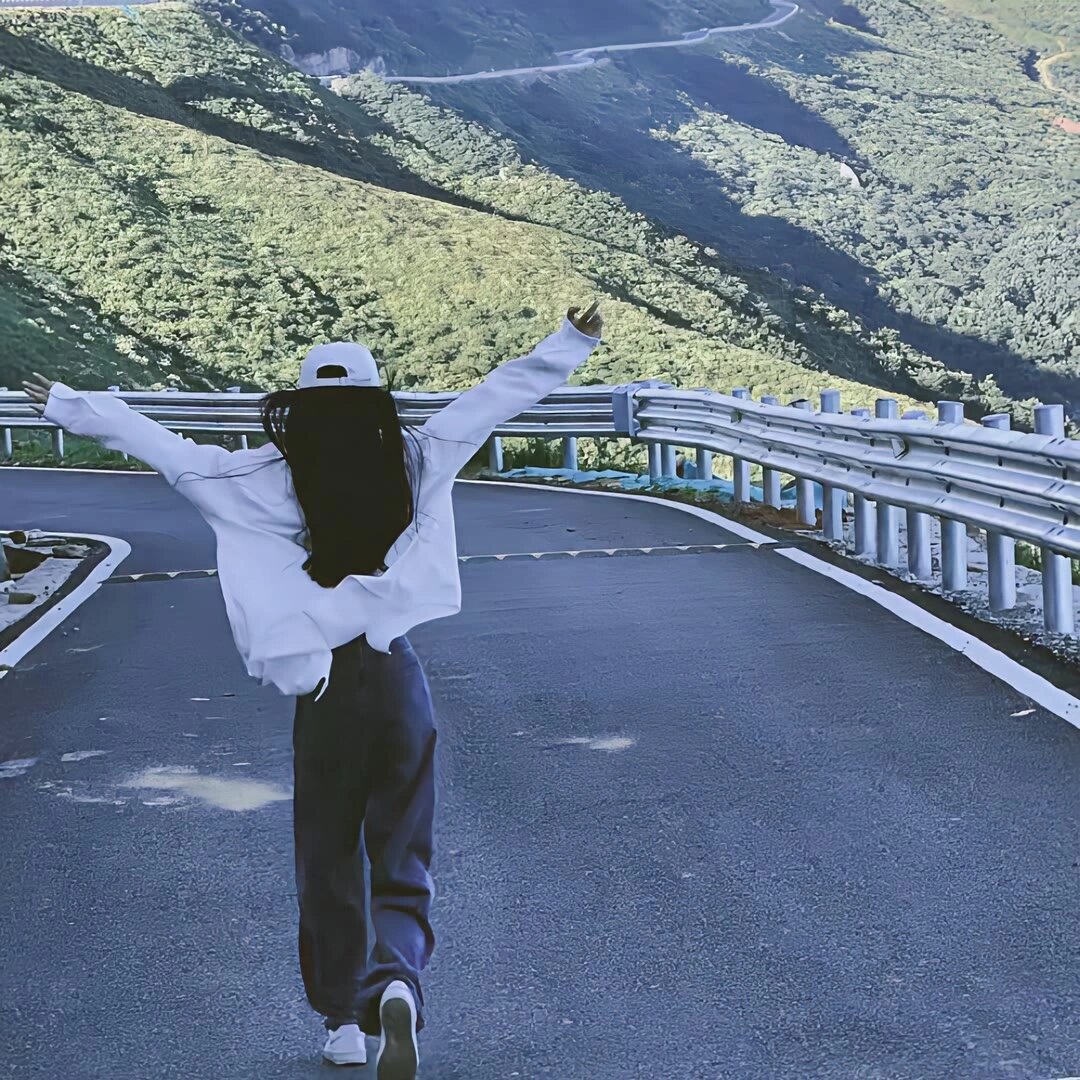 自然感释怀头像