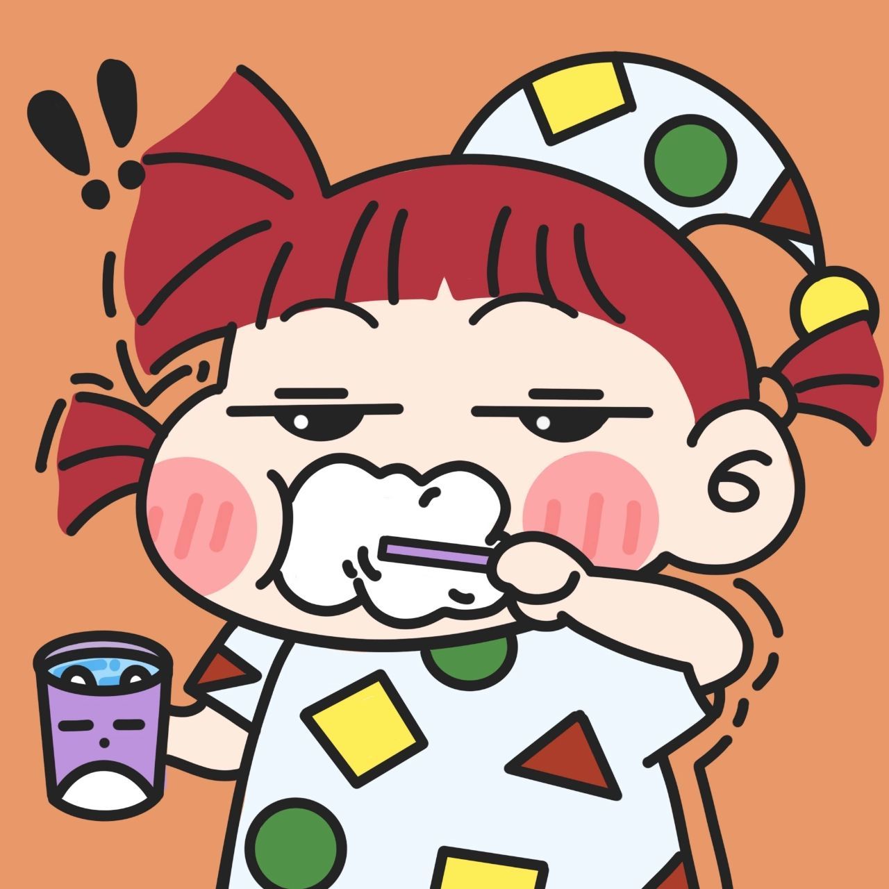 小新 妮妮 风间彻刷牙无水印原图自取啦 宝子们私信回不过来啦大家