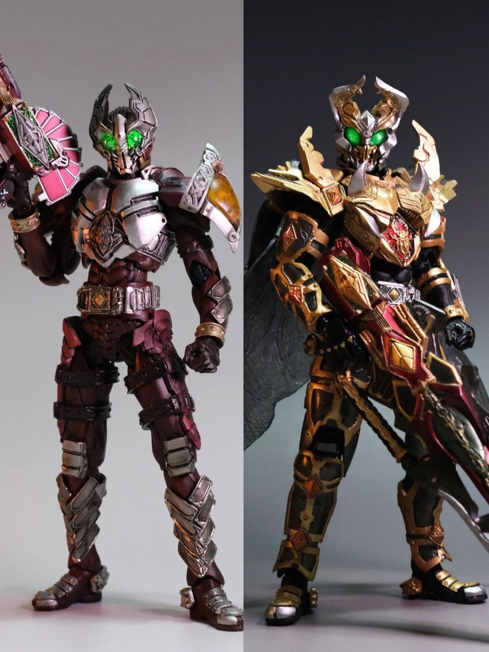 c 假面骑士剑 ◇格连 帝皇格连kingform 同样是剑系列的格连与格连