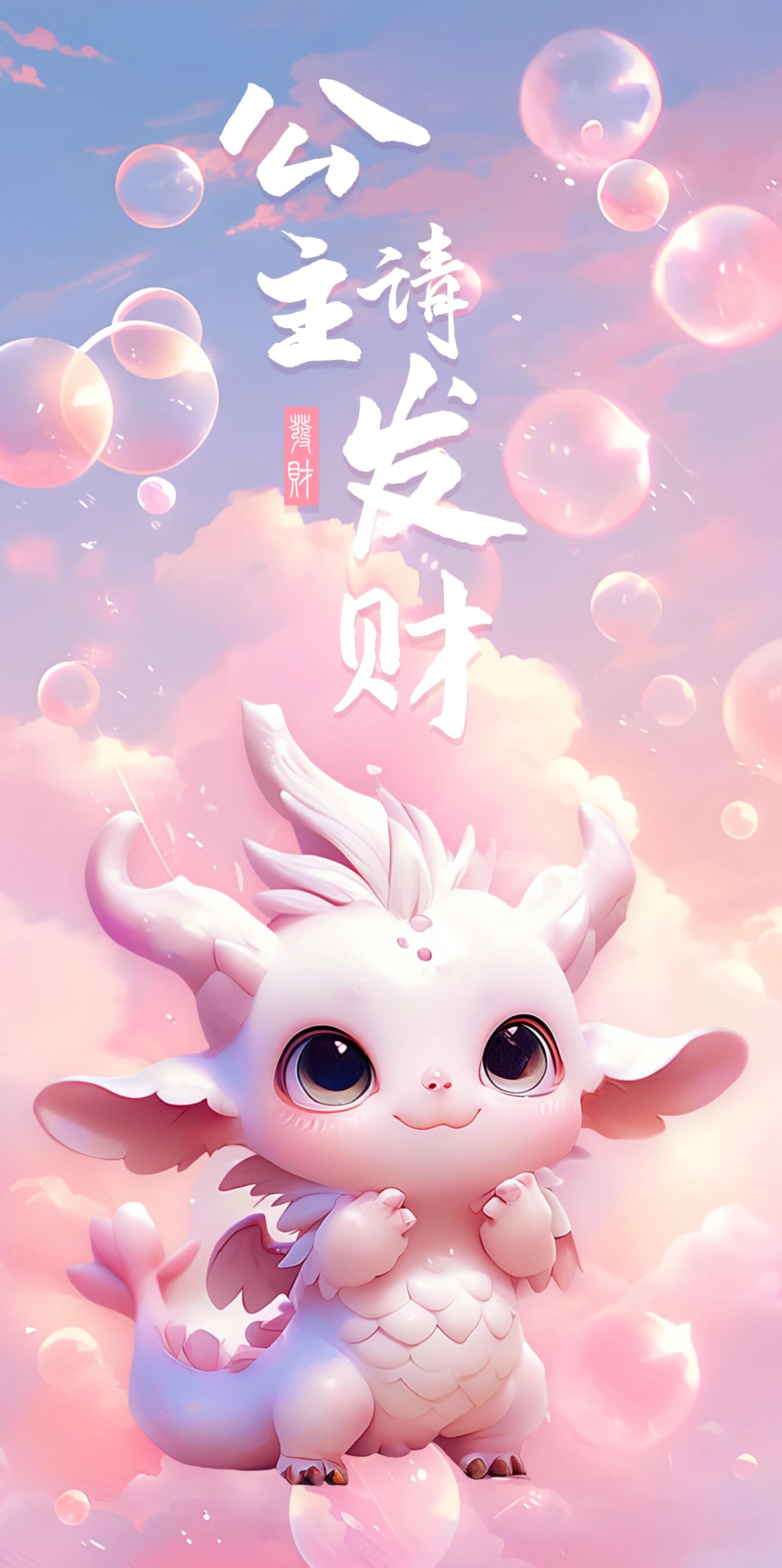 粉萌萌的小奶龙太可爱了叭060298909909
