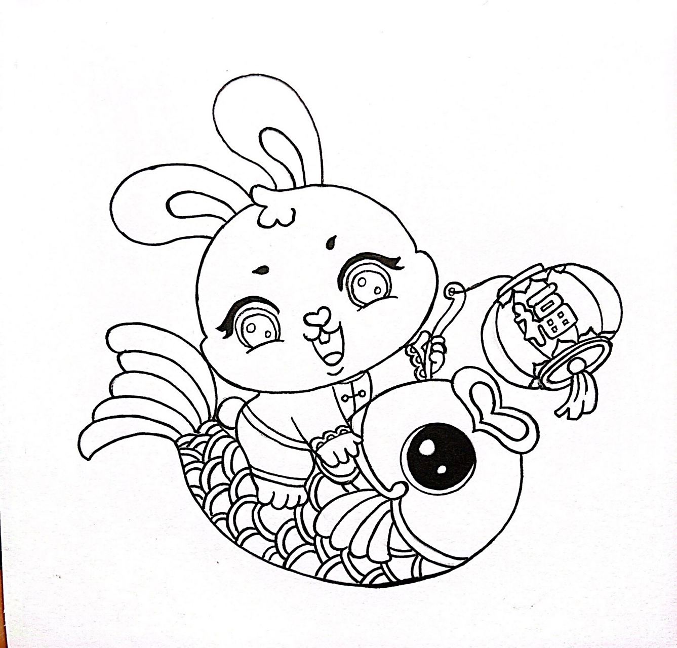 作文封面绘画 寒假作业的作文本封面,拆了作文封面,自己做了一个上去