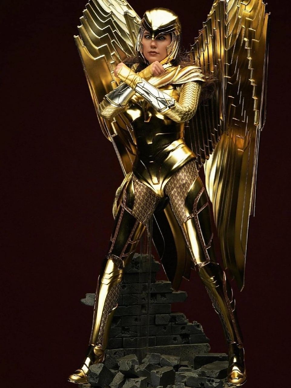 这位女圣斗士 你那个星座的 面具呢?