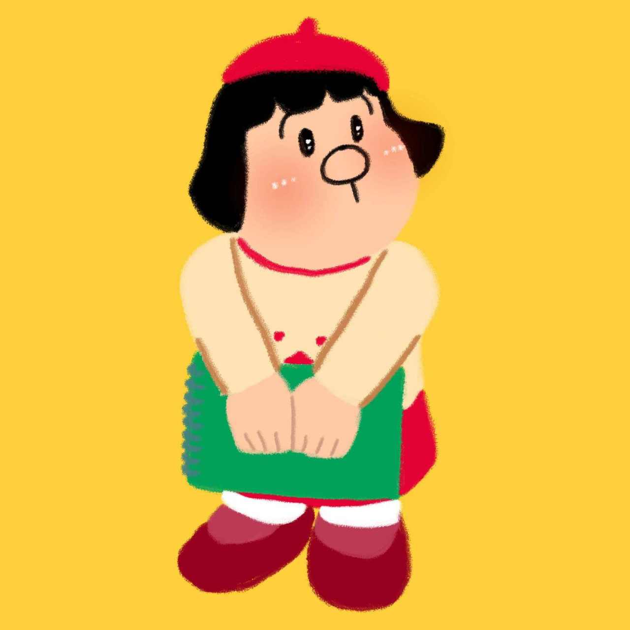 胖虎妹妹可爱头像 再发一次胖虎妹妹可爱头像,希望你们喜欢