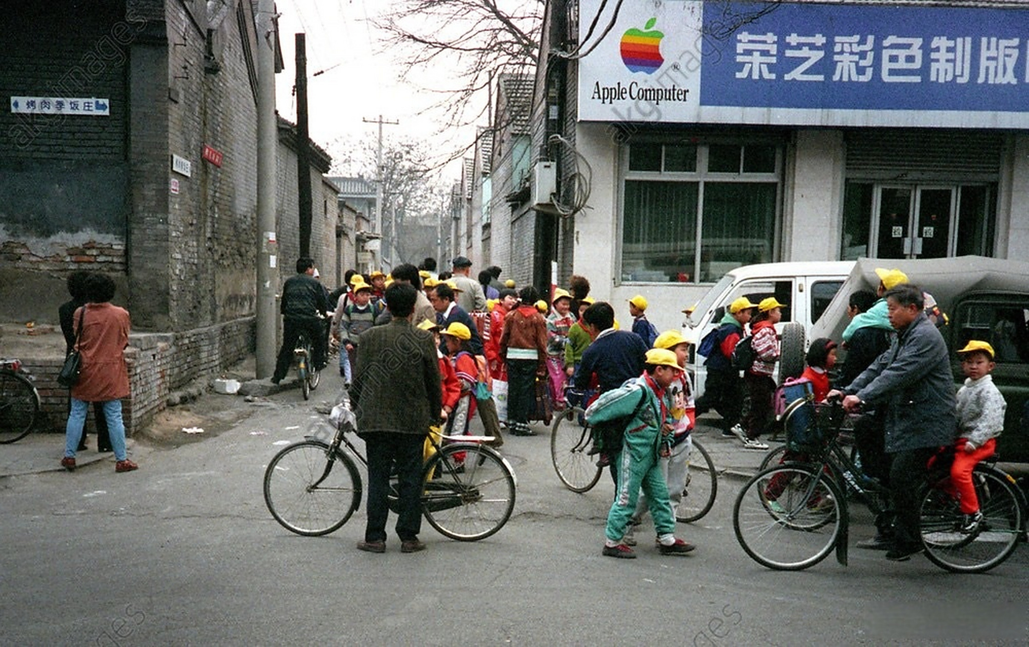 街景,北京,1999年2月