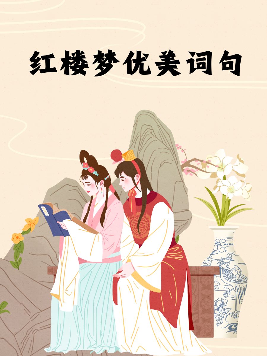 "水中月,镜中花"的美,红楼梦里尽是诗意 2.