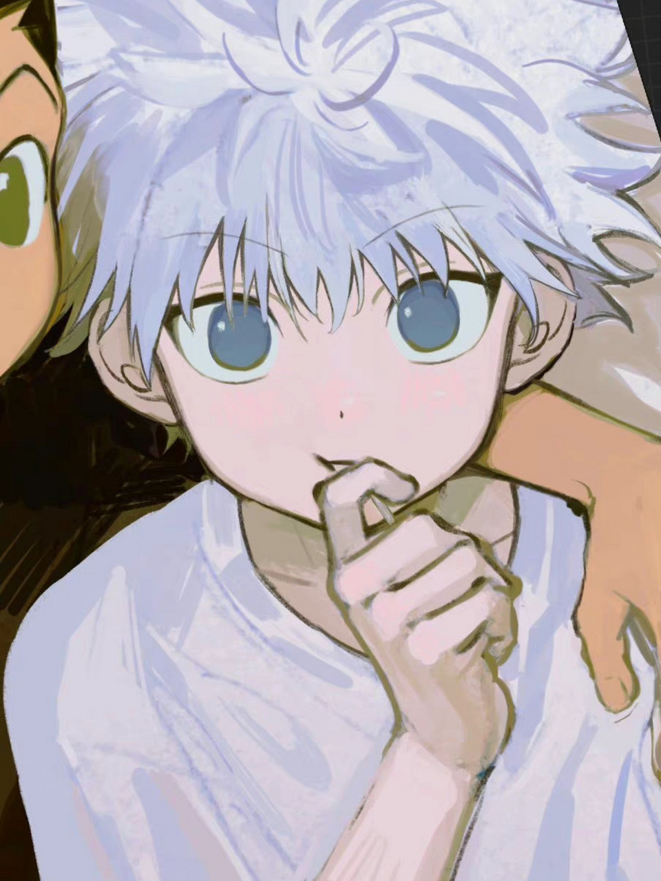 呆呆的 #动漫# #奇犽###全职猎人## 【t:cuf_nayl】