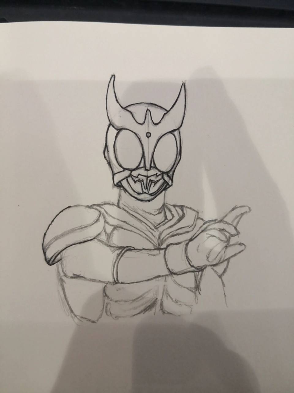 假面骑士空我手绘   空我太帅了,没有人不爱吧?91