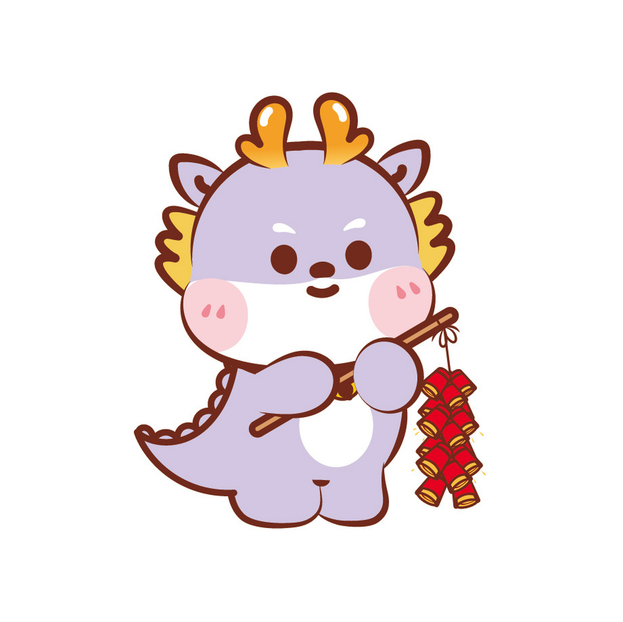 小飞龙ip卡通形象,治愈系ip,元气满满,活泼有趣,传达出可爱, 正直