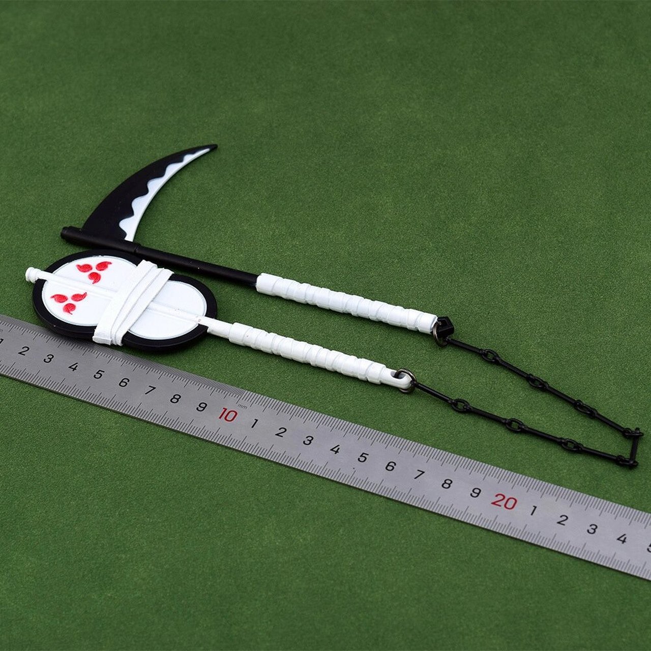 火影忍者动漫周边宇智波斑团扇镰刀 火影忍者动漫周边宇智波斑团扇