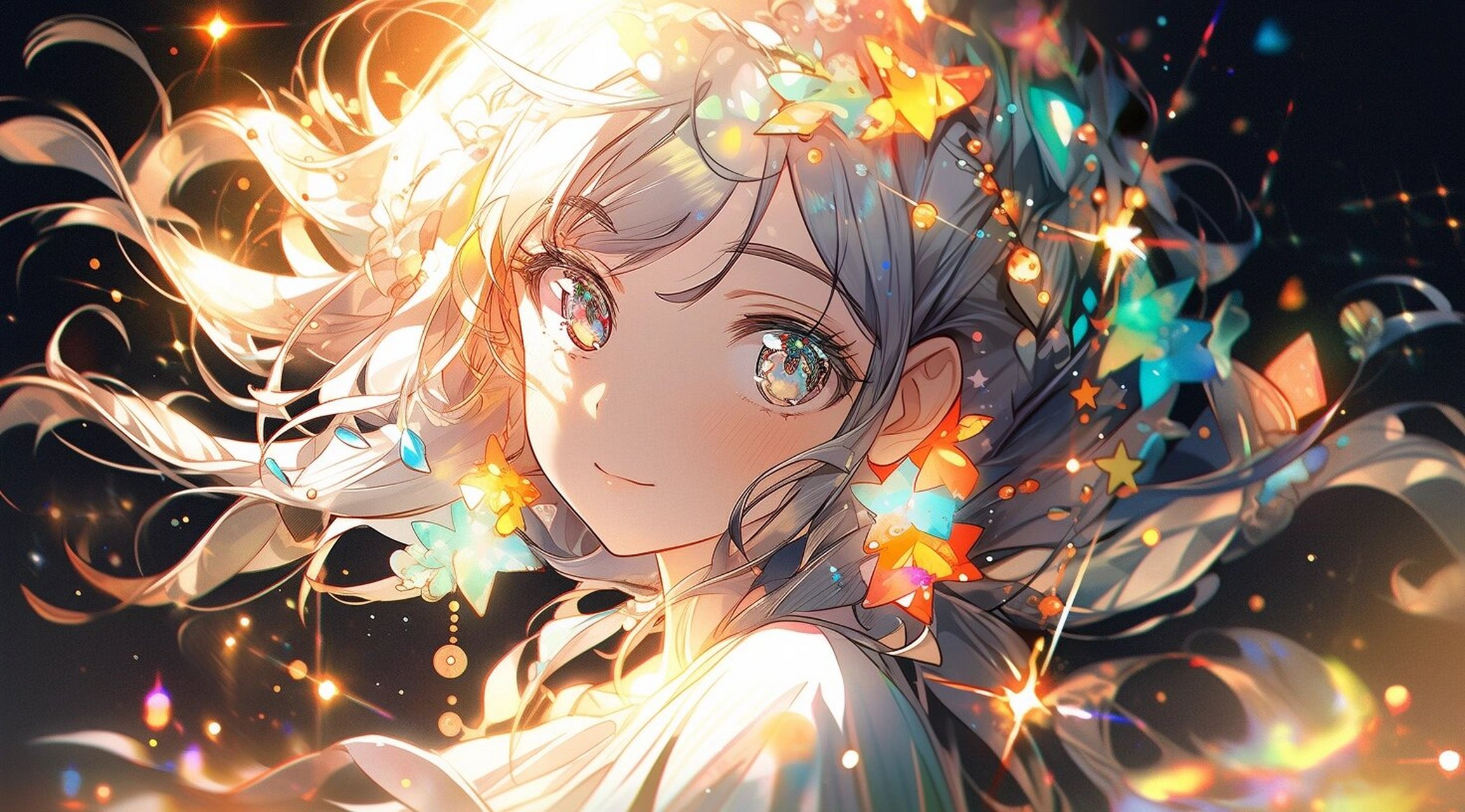 星光少女头像眼里的光芒万丈繁星闺蜜头像             92源自微博