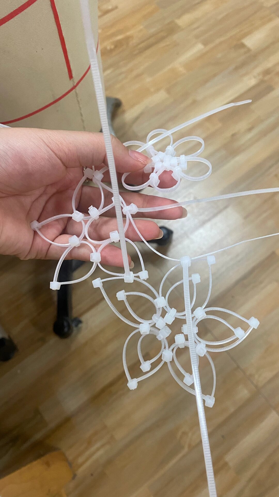 扎带编花教程