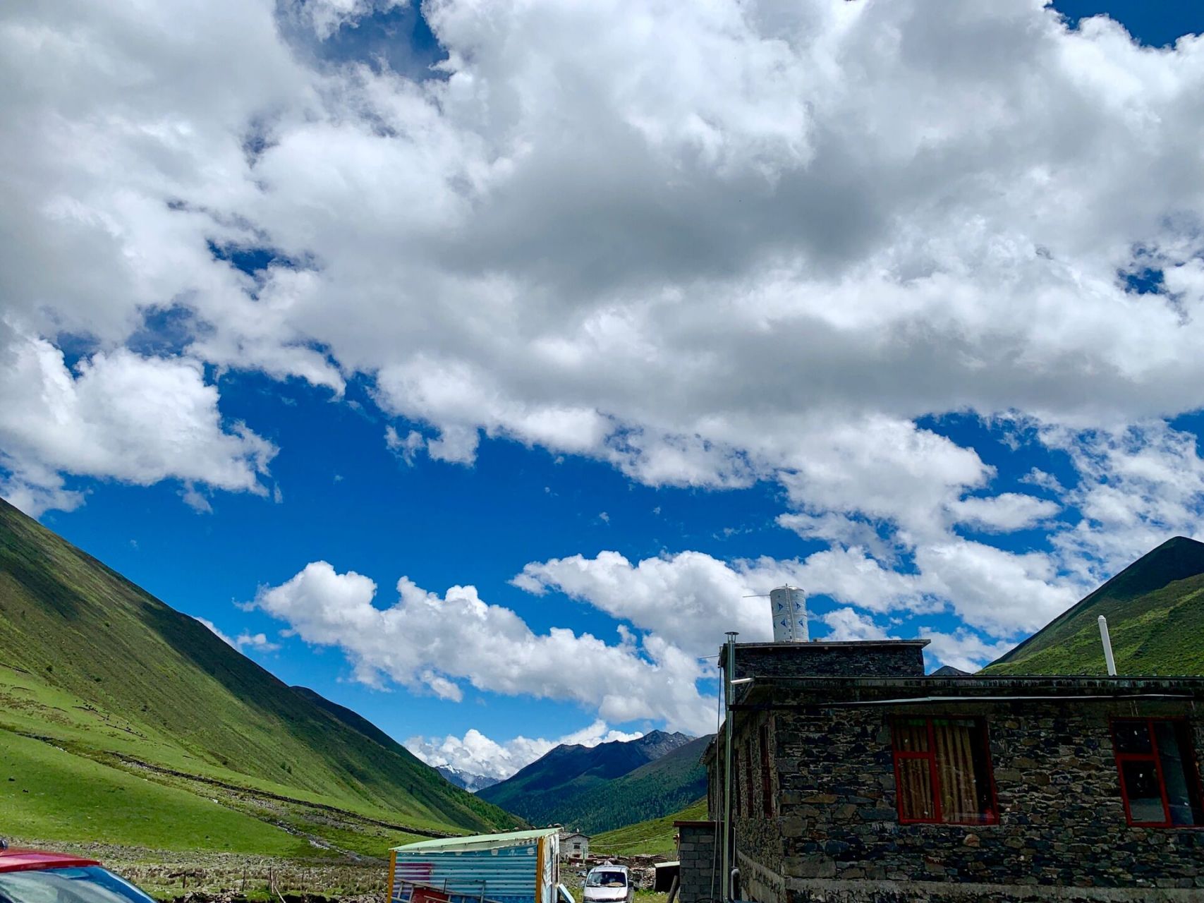 川西世外桃源,莫斯卡村 一个绝世而独立的村庄,风景独好,最关键有可可