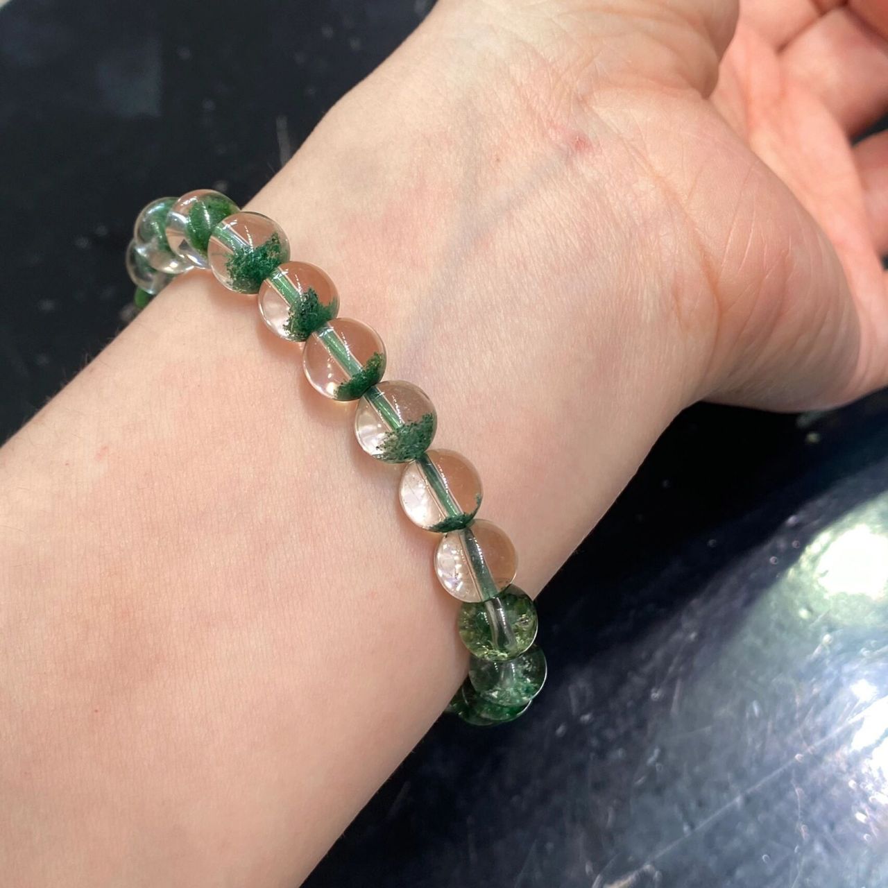 容易被误判的染色绿幽灵聚宝盆 染色绿幽灵你只要多看几次真假对比