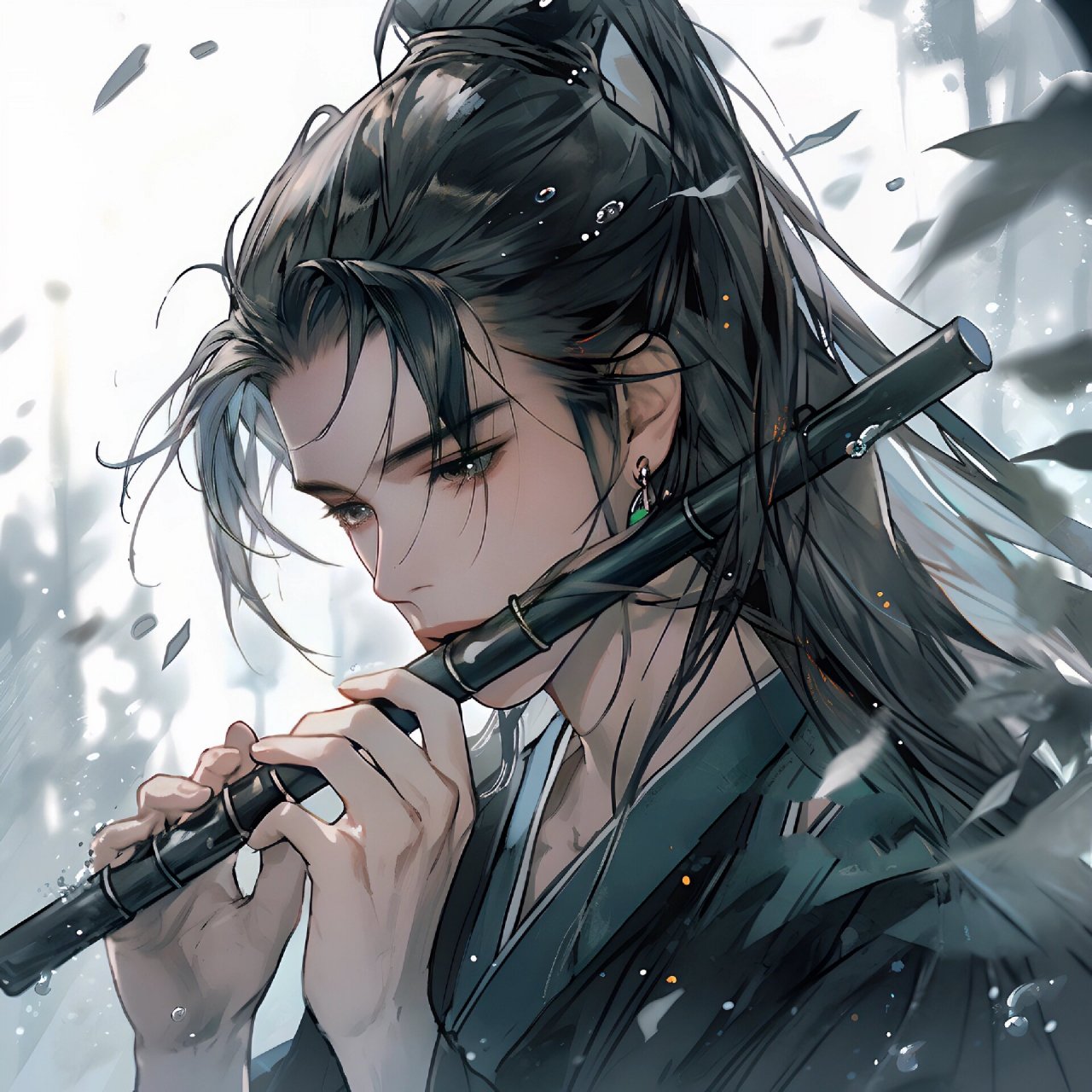 吹箫与舞剑,你更喜欢哪个?|古风男生头像