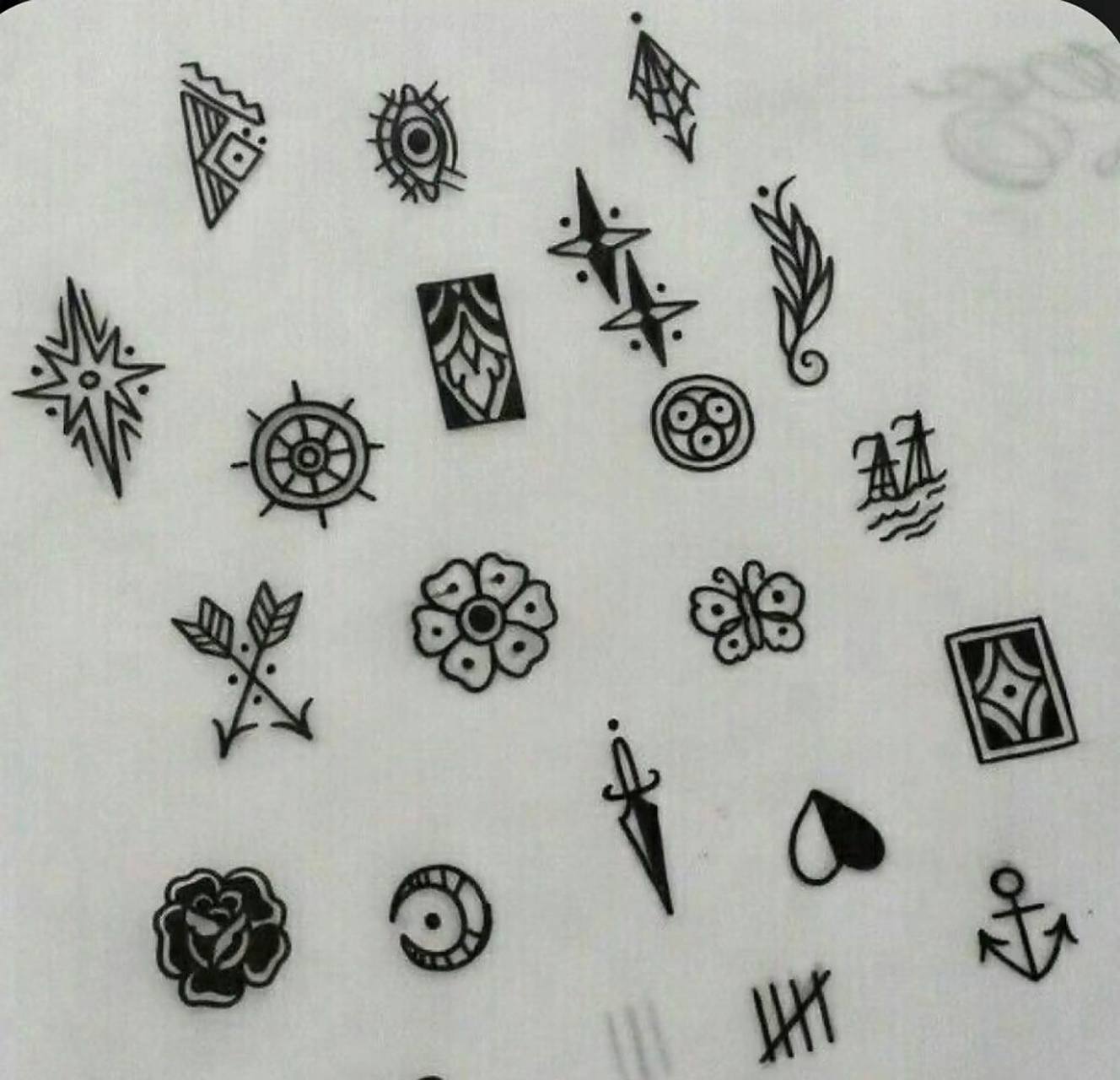 手指纹身小图案 手指纹身小图案