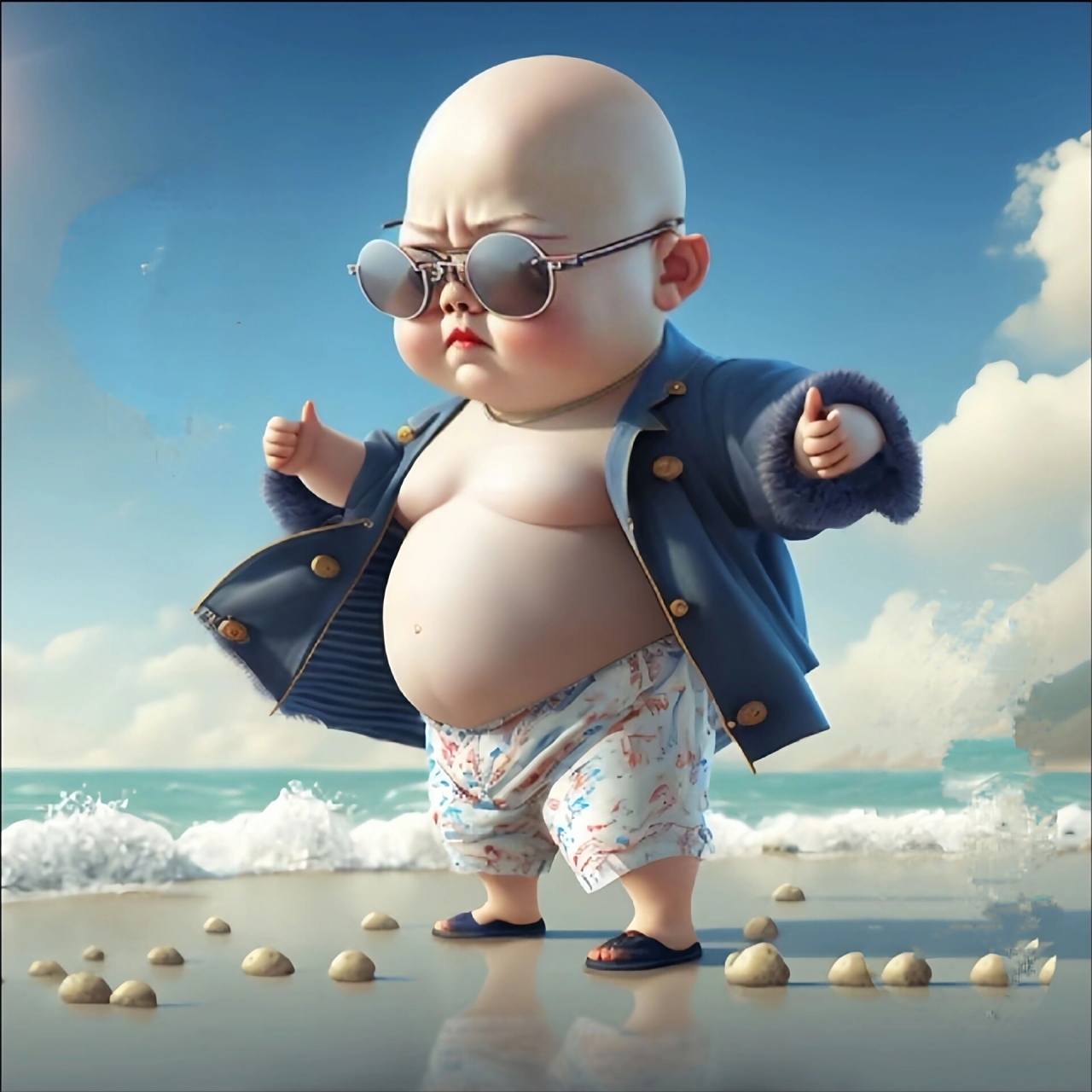 胖嘟嘟的可爱头像