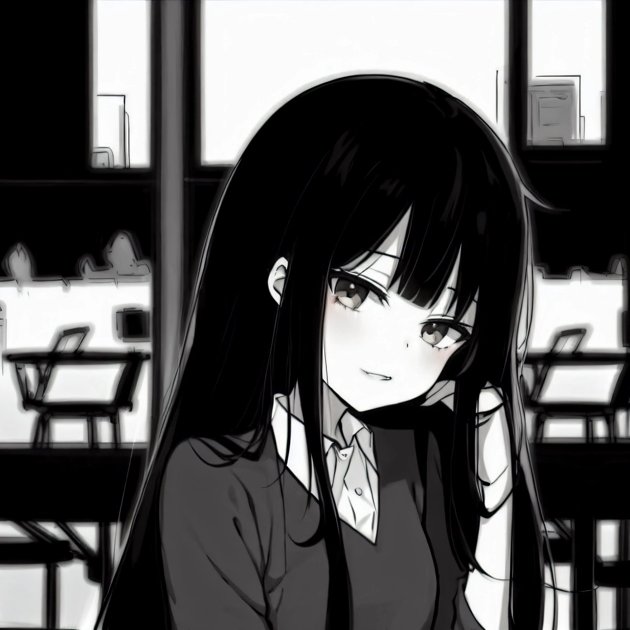 超级酷的头像来了🕶️ 女生专属哦🌹 经典黑白配色🖤 气质拉