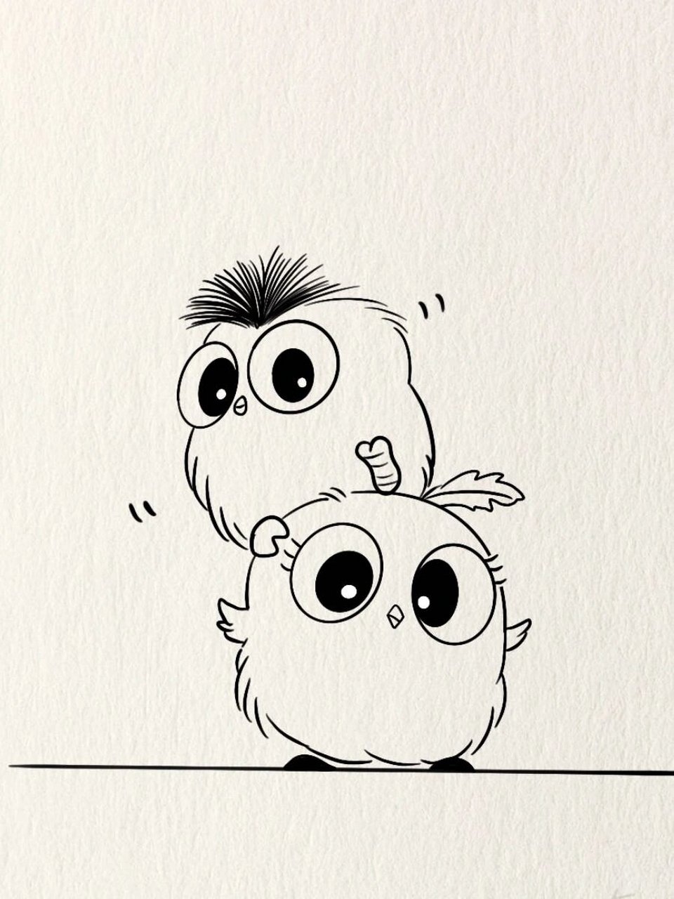 简笔画教程|可爱小萌鸡