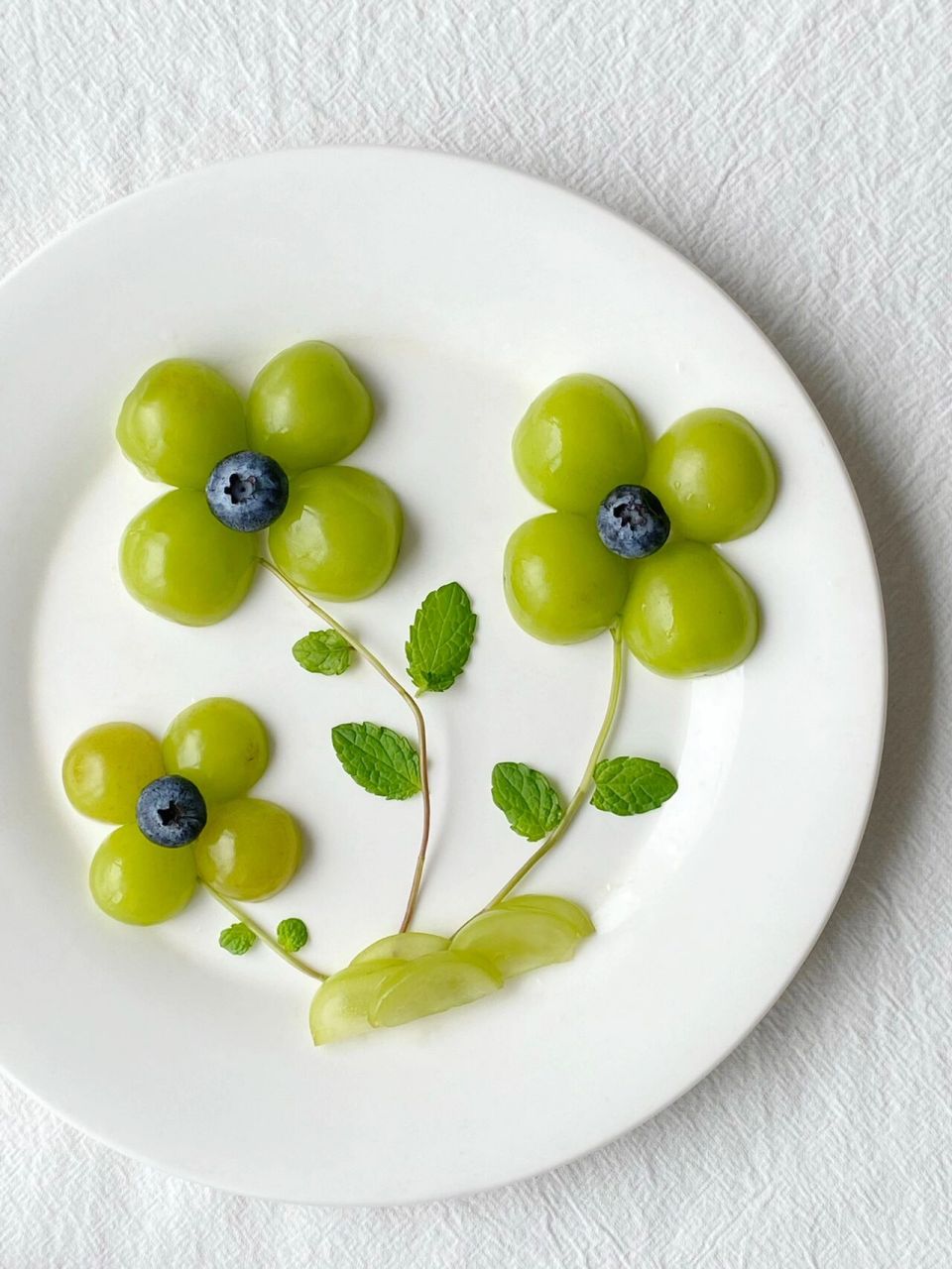 简简单单水果摆盘(花朵造型)