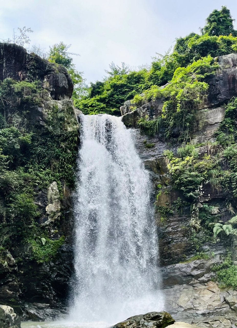 平阳·赤岩山风景区 一个未被过度开发的风景区,不需要门票 瀑布挺大