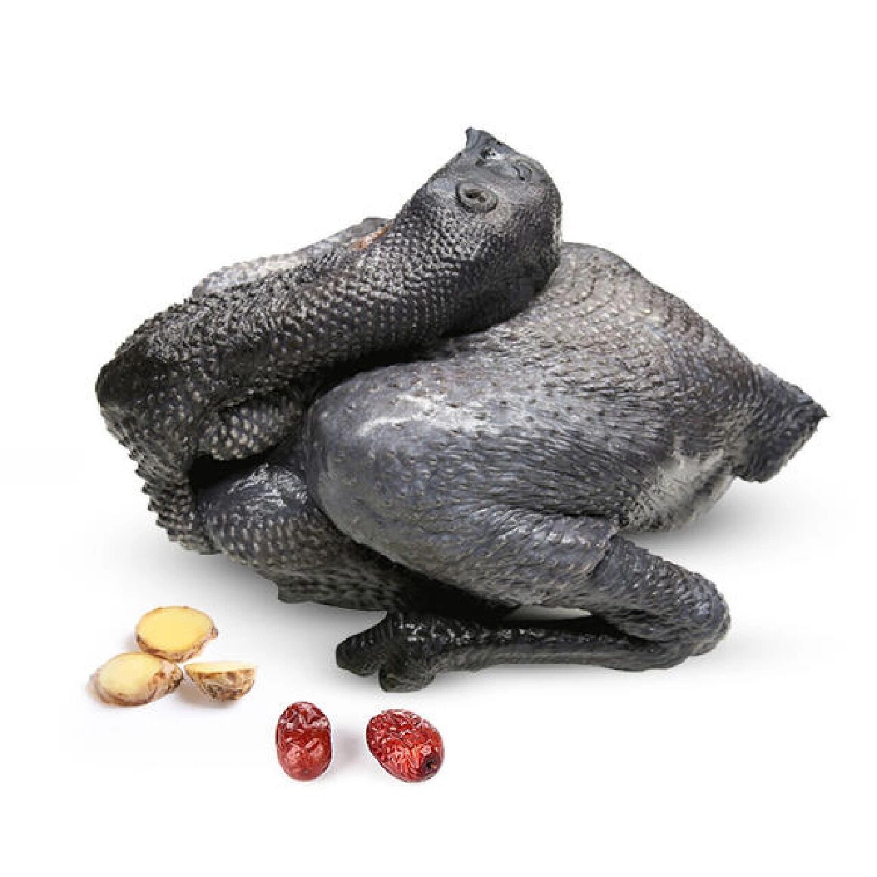 乌鸡的功效与作用 滋阴补血,益肾补肝,强身健体 乌鸡含有丰富的蛋白质