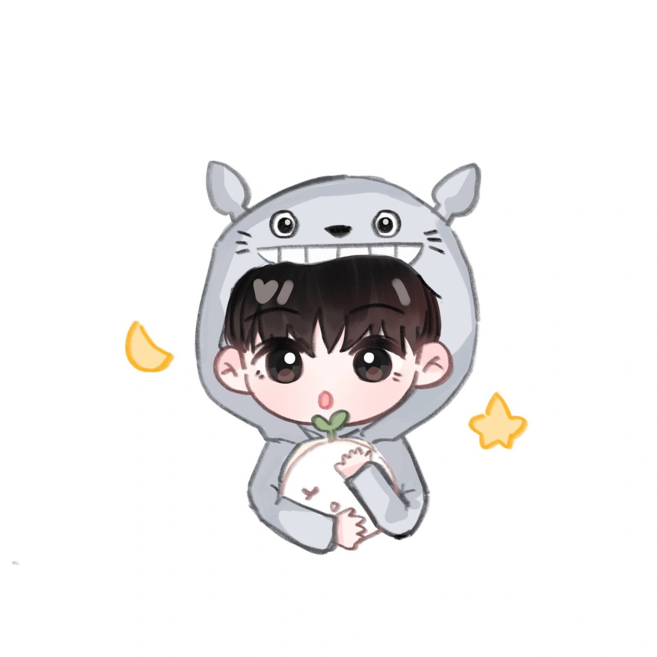 王源q版小头像～91 画了一下王源q版小头像!禁一切!