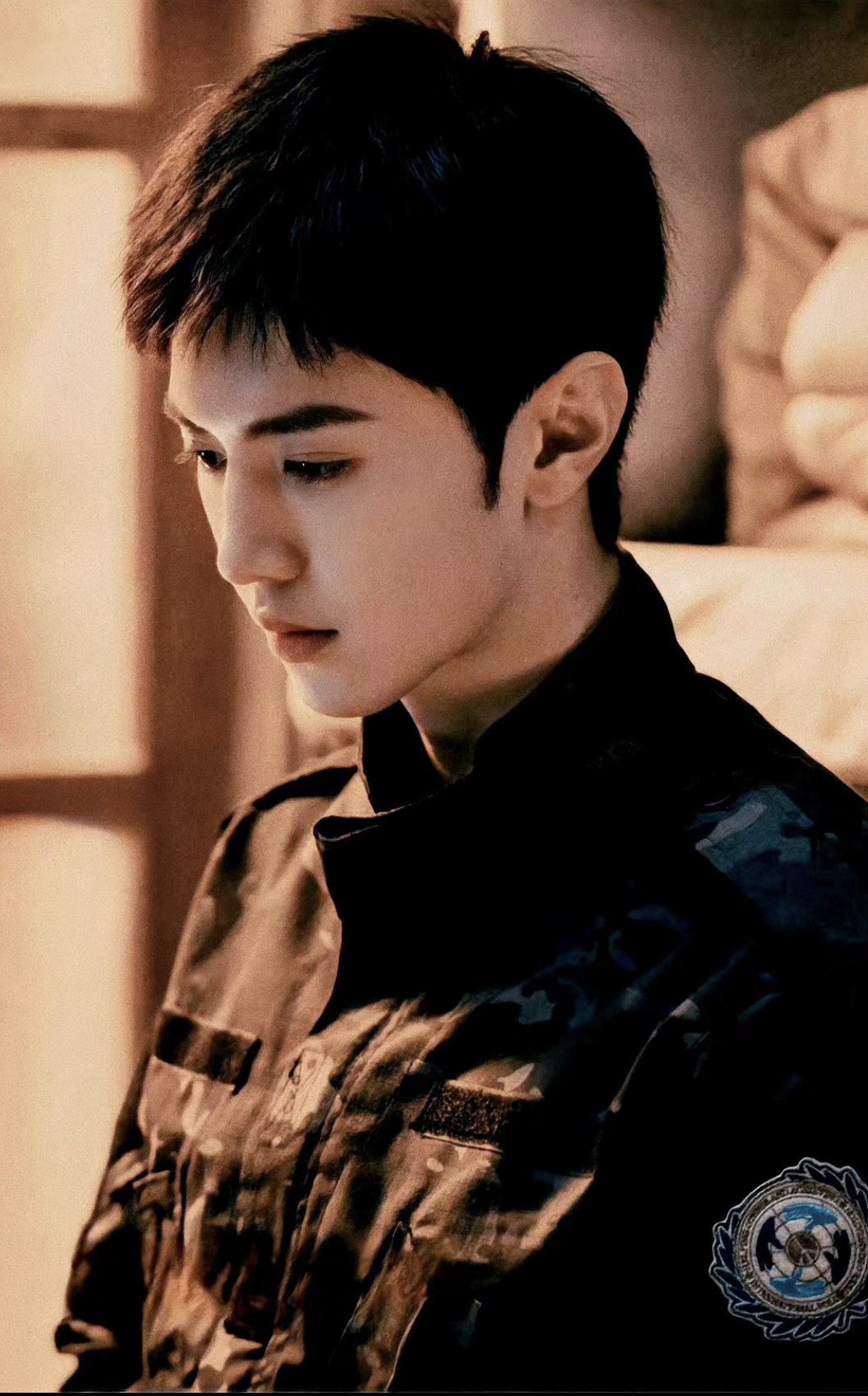 眼神能让爱意落地生根阿瓒在期待与阿瓒的早日见面#陈哲远白色橄榄树