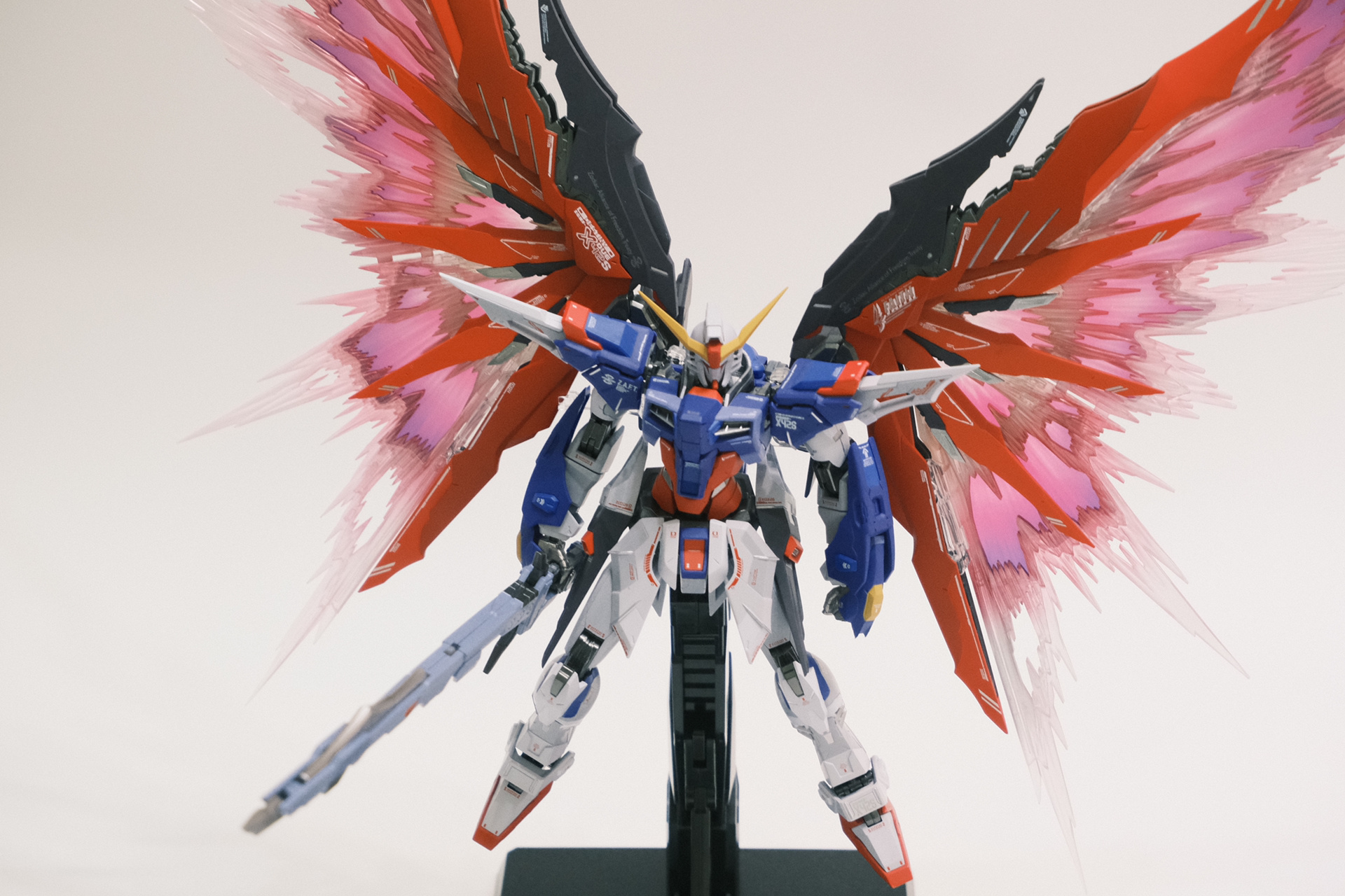 强袭自由vs命运 拍照第二弹这次有了背景效果好很多