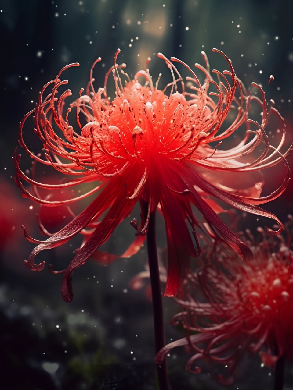 彼岸花的花语是什么 彼岸花,花开无叶,叶生无花,相念相惜却不得相见