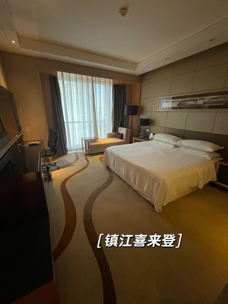 23年住100家好酒店039镇江喜来登 房态基本满房,无法升级房型,酒廊