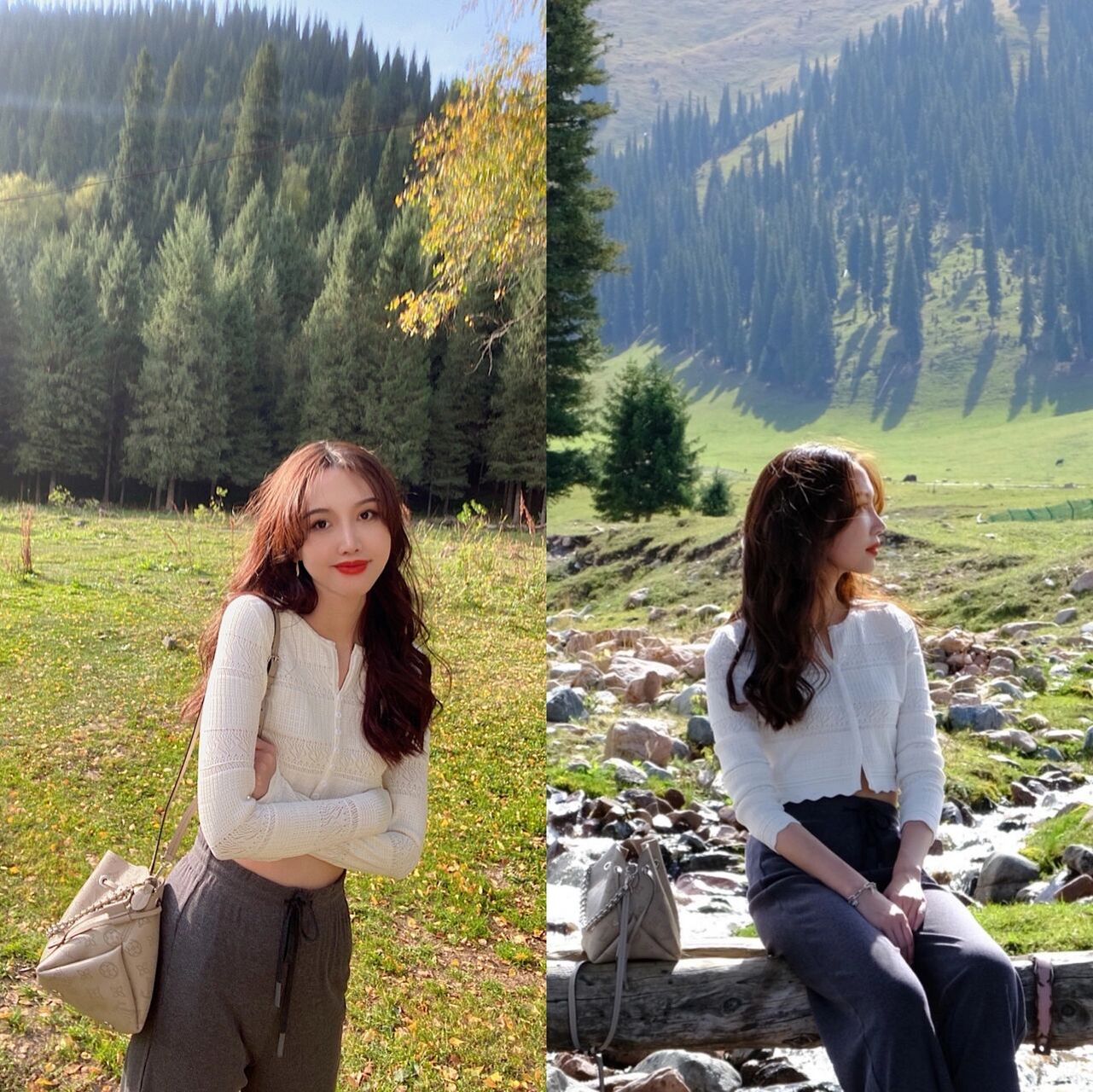 新疆九月中旬十月 旅游穿搭&防疫政策 穿衣91: 一日四季温度:早晚