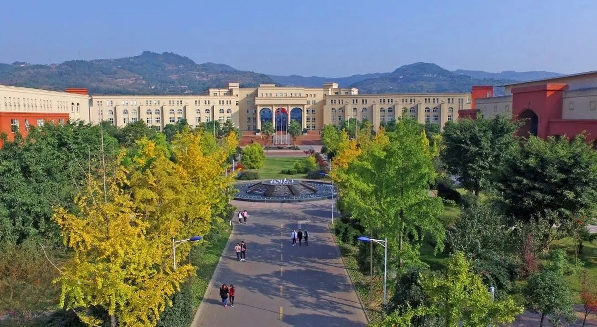 四川文理学院 风景图片