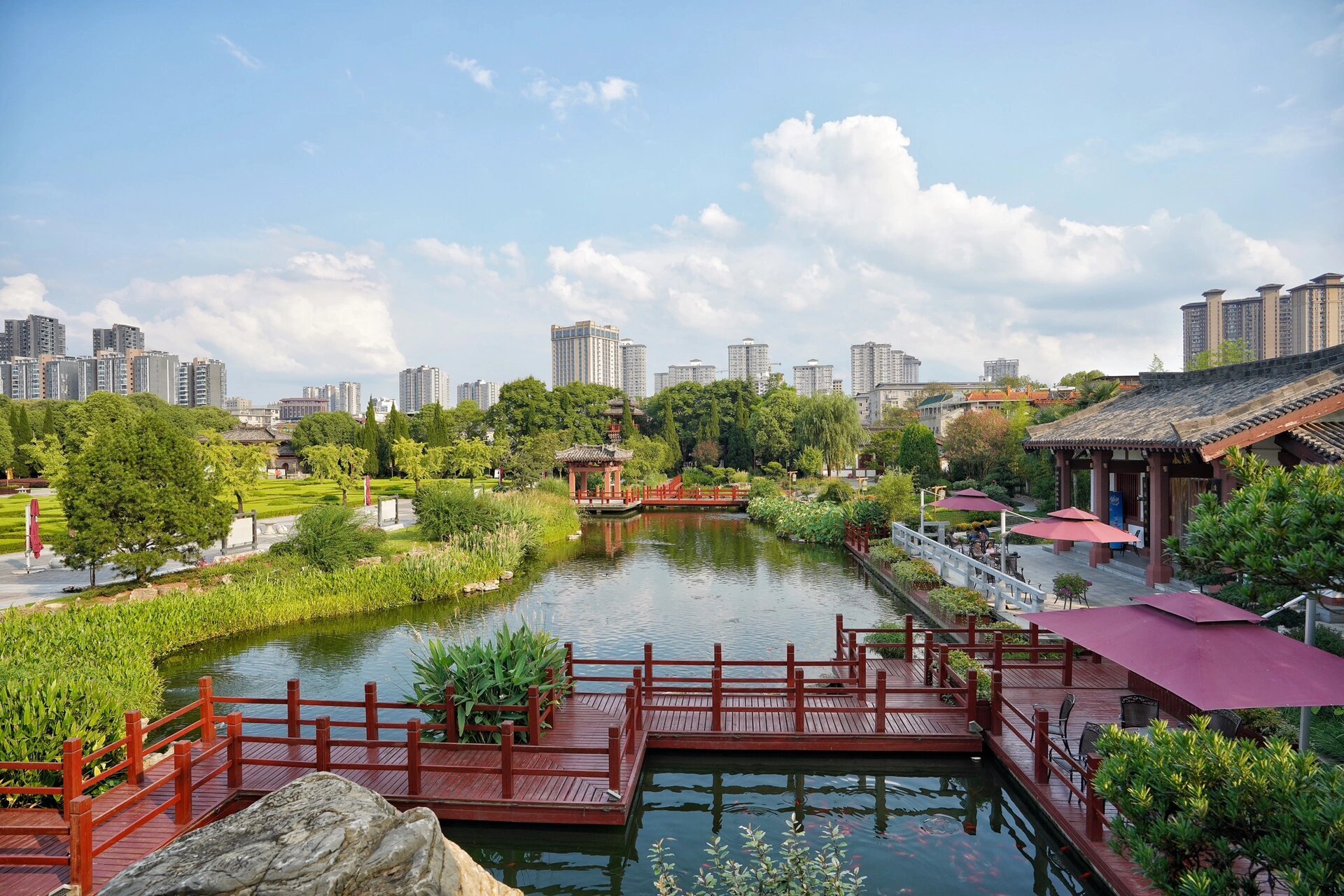 陕西·汉中·汉台区·拜将坛 汉中市博物馆是以西汉三遗址:  古汉台