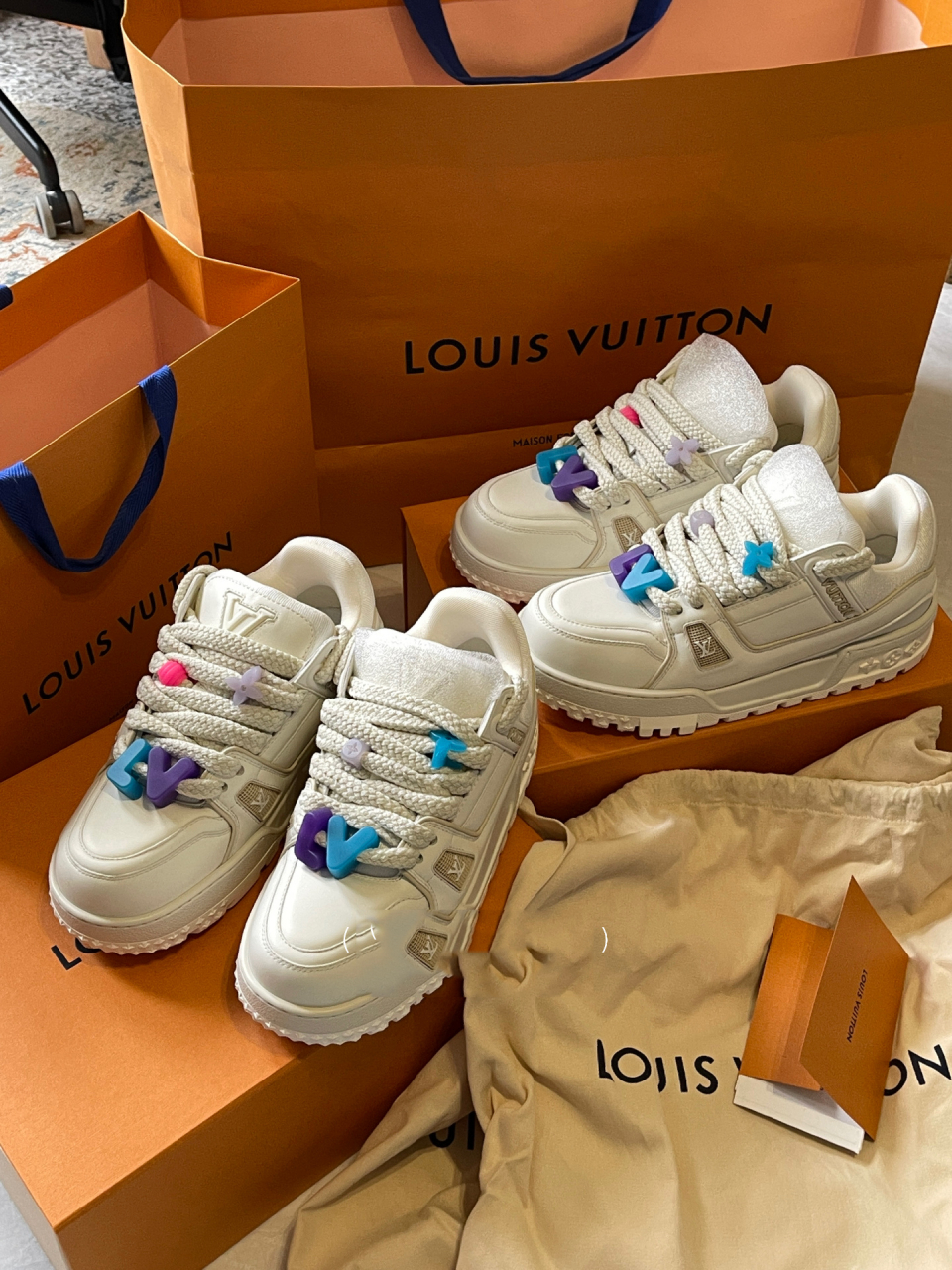 lv秀款胖trainer92面包鞋 有5/6/6/7码 7979797979