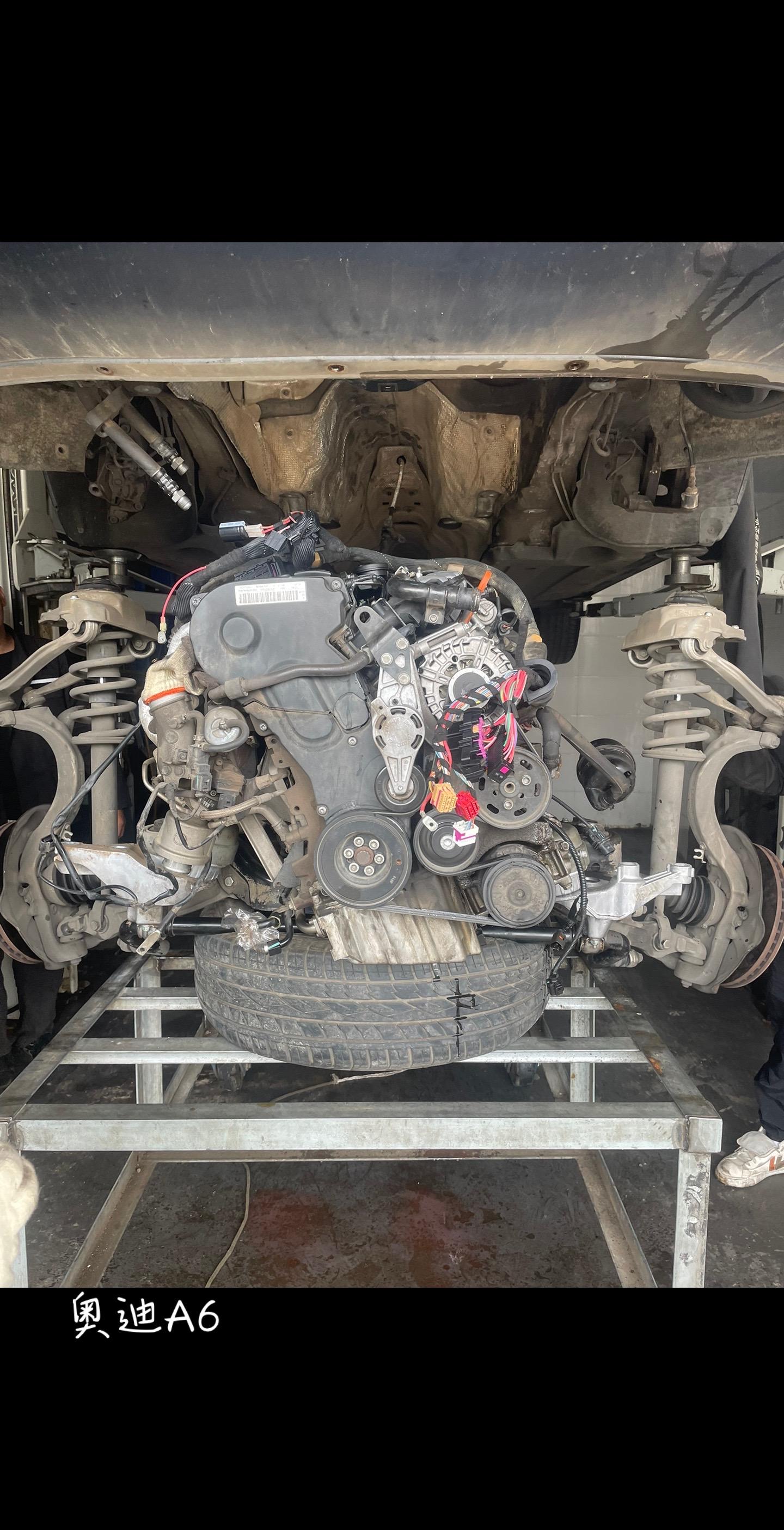 奥迪bpj ea113发动机烧机油大修