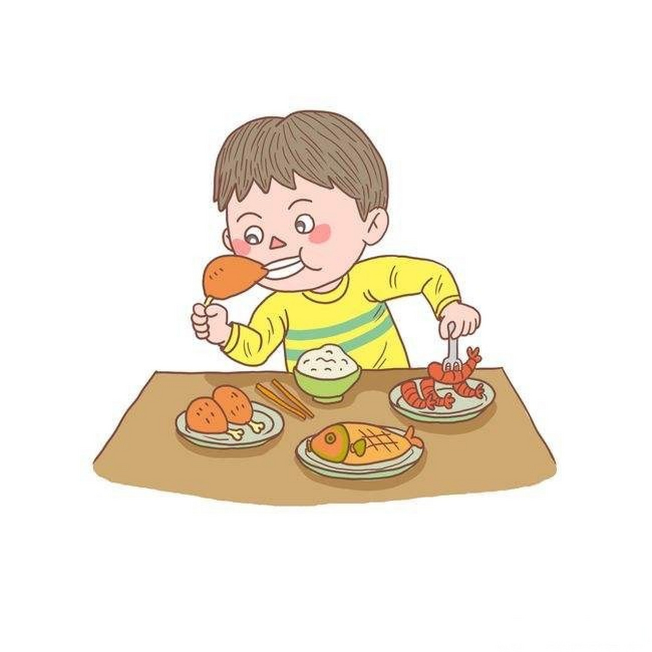 吃饭快,血糖升高过快,可能带来胰岛素抵抗,产生更多的脂肪堆积.