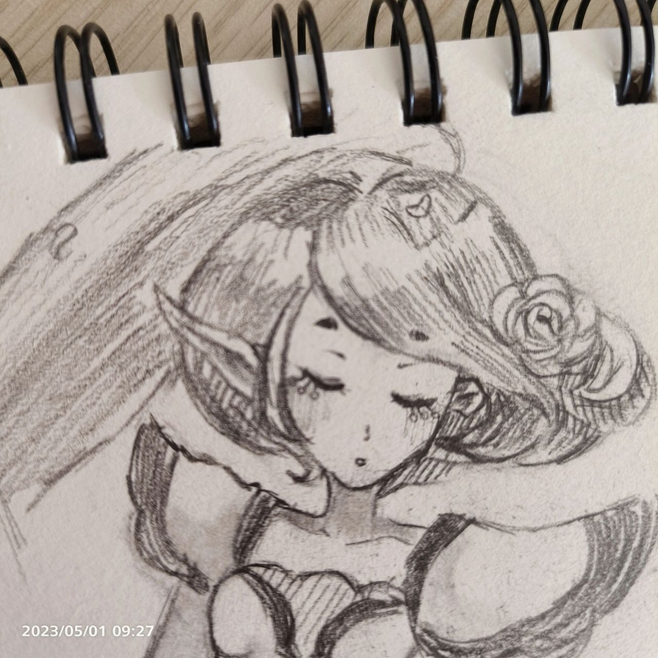 挑战画完小花仙所有精灵王 day1椿    山茶花精灵王