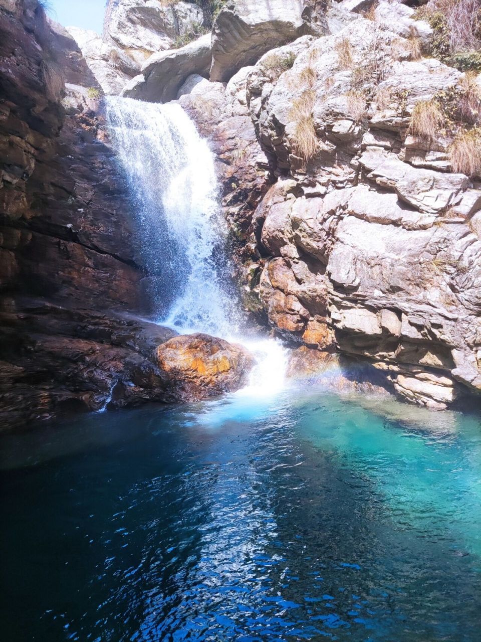庐山风景区-三叠泉 三叠泉是每年都要去爬几次的地方 非常自然的环境