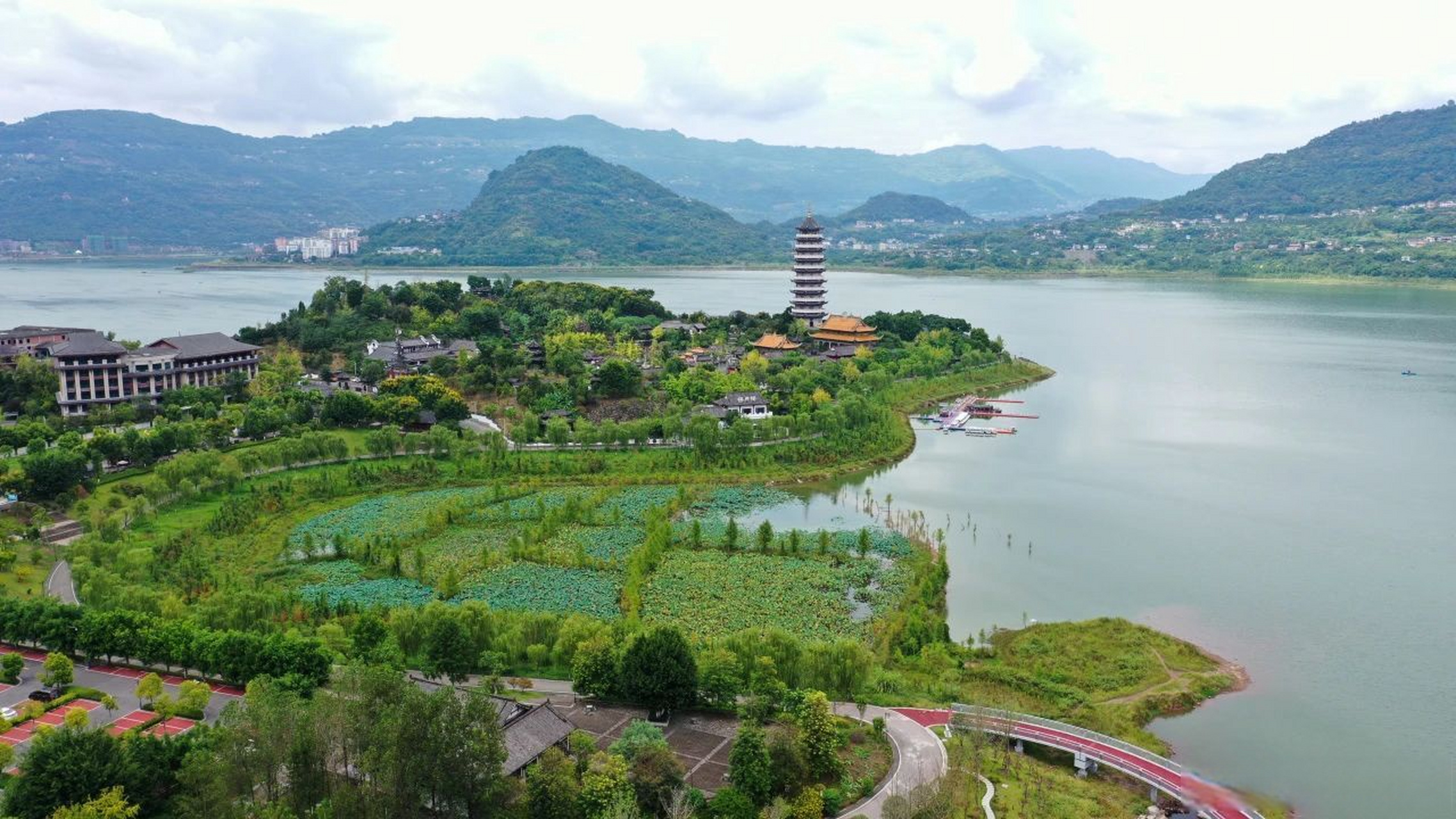 双桂湖国家湿地公园图片