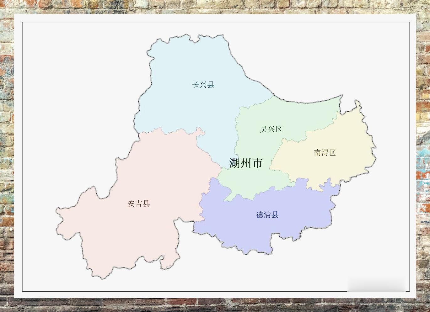 湖州详细地图