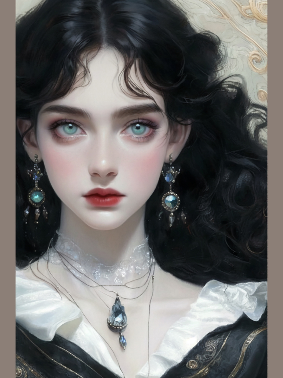 美人图 | 千金肖像·绿·(三十四) 今天更新的「绿」我超级喜欢 终于